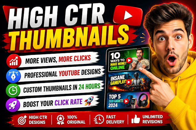 design engaging youtube gaming thumbnails
