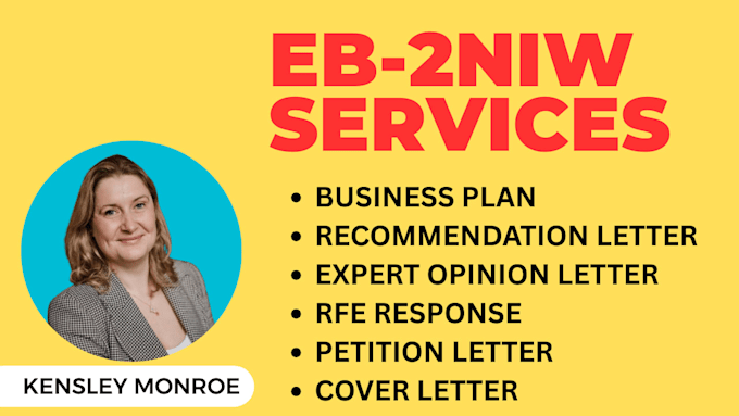 draft an eb2 niw recommendation letter for US immigration