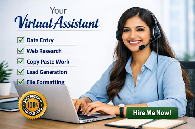 do web research, data mining and accurate data entry