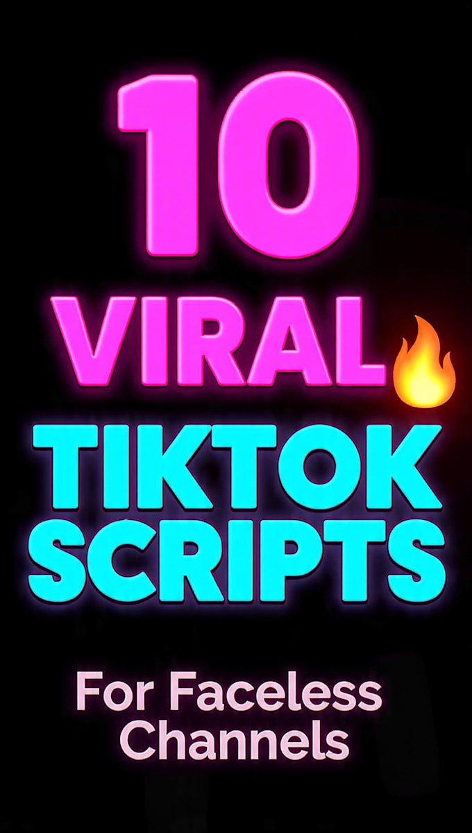 write viral tiktok scripts 70 hook