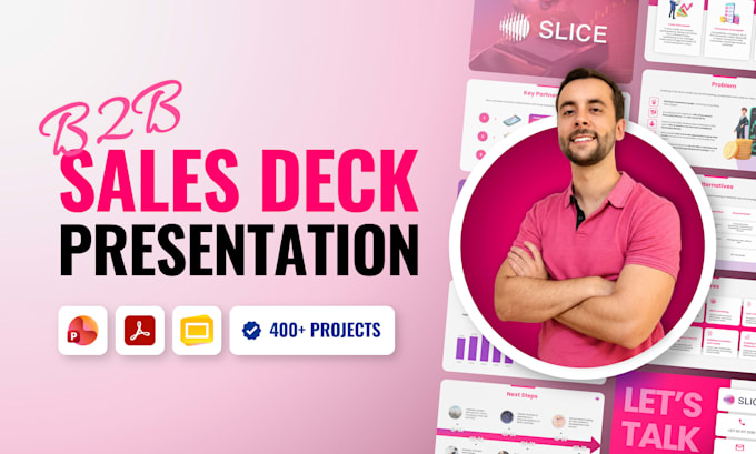 build your b2b sales deck and corporate presentation