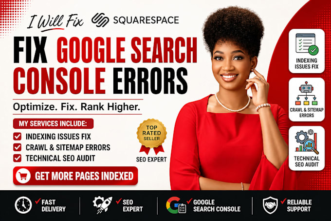 fix google search console indexing issues, crawl errors and technical SEO