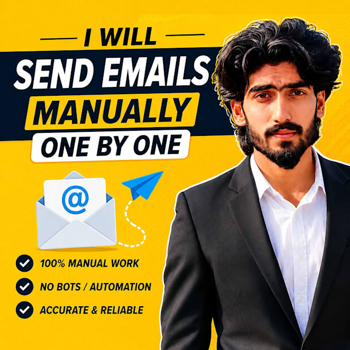 send emails manually one by one for cold email outreach