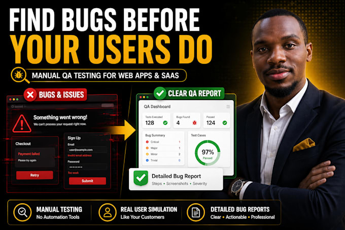 perform QA testing for your web app or website