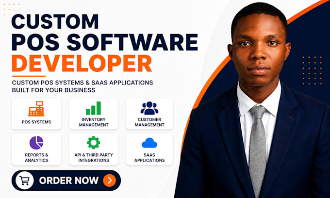 pos software developer, saas app developer, custom pos system