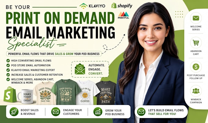 be print on demand email marketing specialist