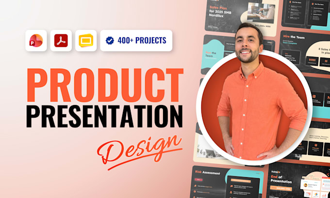 design your product showcase deck and product presentation