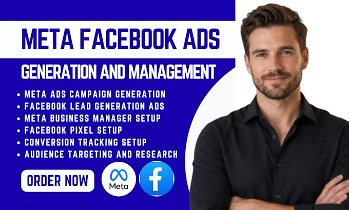 setup facebook ads meta ads expert fb lead generation ads for leads and sales