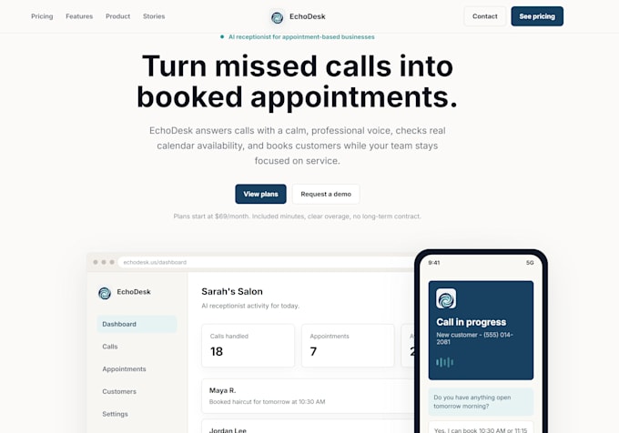 build a modern and professional website