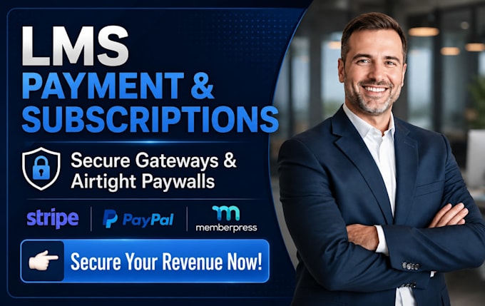 build wordpress lms membership website with subscriptions and payment gateway