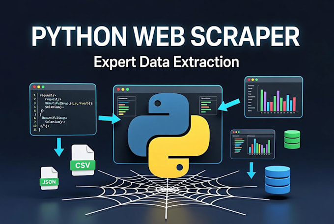 build a python web scraper for data extraction
