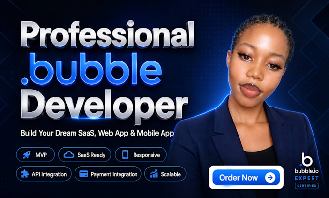 build bubble io website, bubble io mobile development, bubble io developer