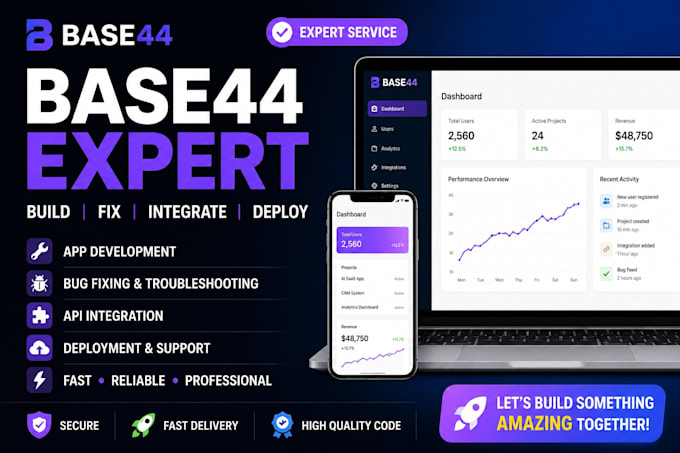 base44 expert app development bug fixing integration deployment