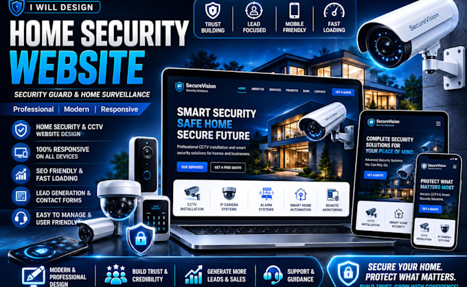 design home security website security guard home surveillance company
