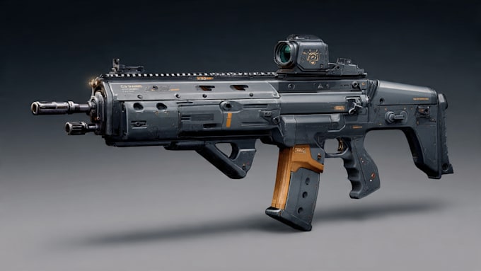 design unique weapons illustrations
