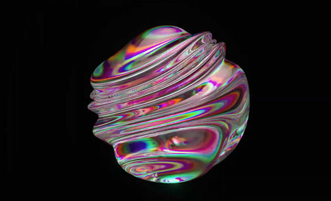 create stunning 3d abstract animation, loop animation and motion graphics
