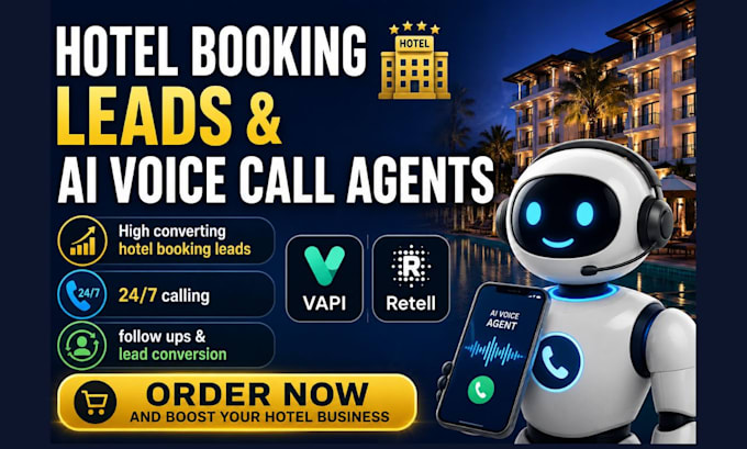 generate qualified hotel booking leads with vapi ai call agents, ai call agents