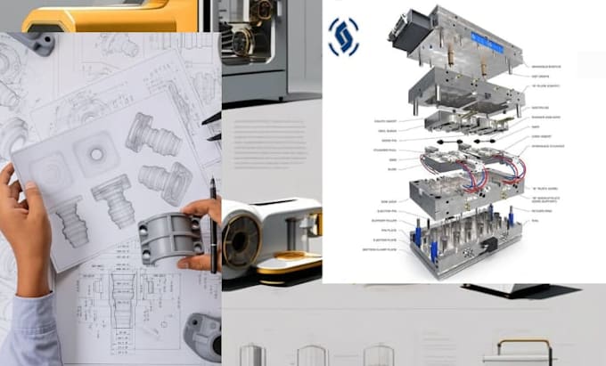 create industrial product design for prototype and manufacturing