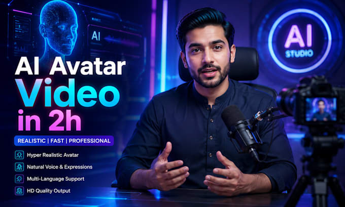 create talking ai clone avatar video
