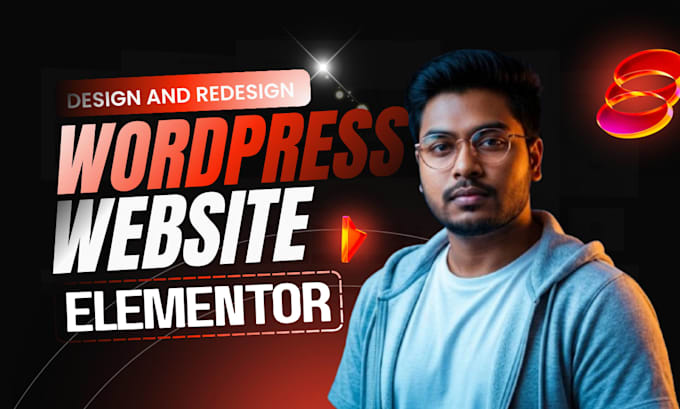 do elementor website redesign for wordpress website