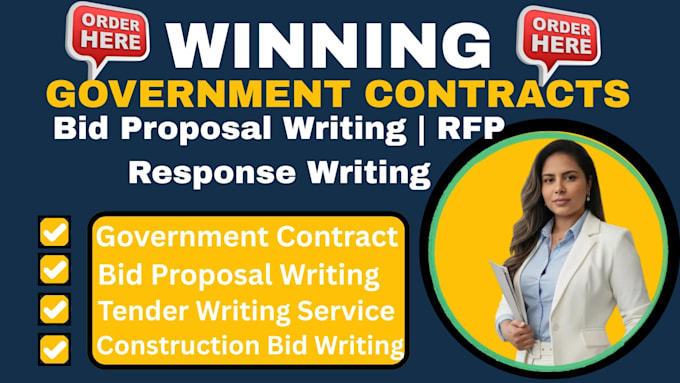 secure government contract capability statement bid proposal rfp federalcontract