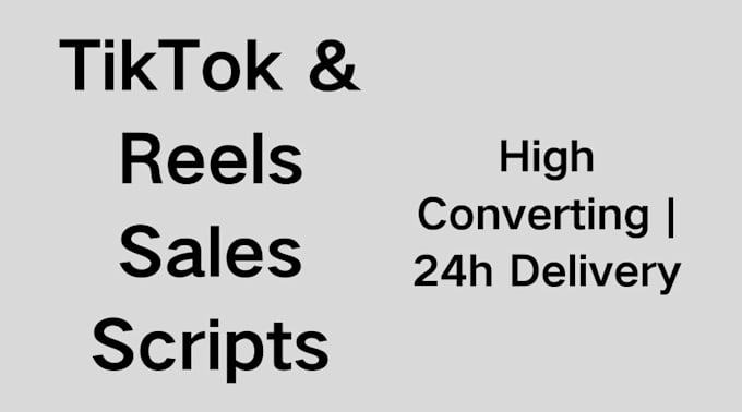 write viral tiktok dropshipping short video sales scripts