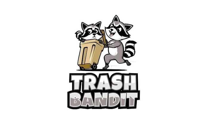 design extraordinary classic trash bandit logo
