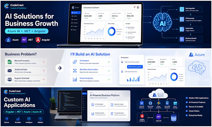 build ai powered business solutions using azure ai
