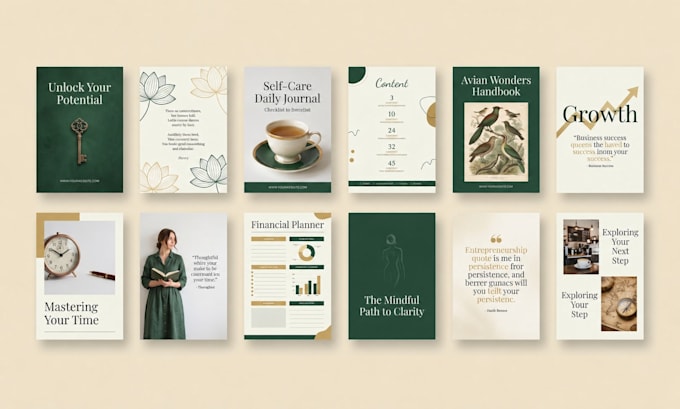 design professional lead magnet, ebook, workbook, freebie and canva template