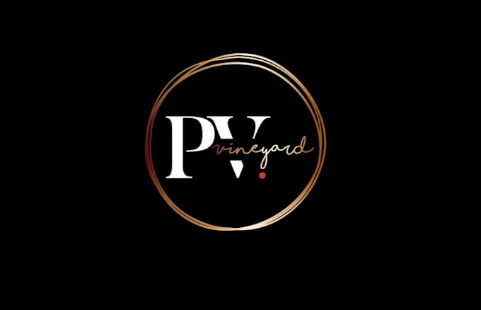 design unique modern vineyard logo