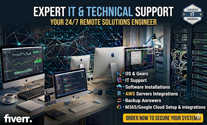 provide IT or technical support engineering services
