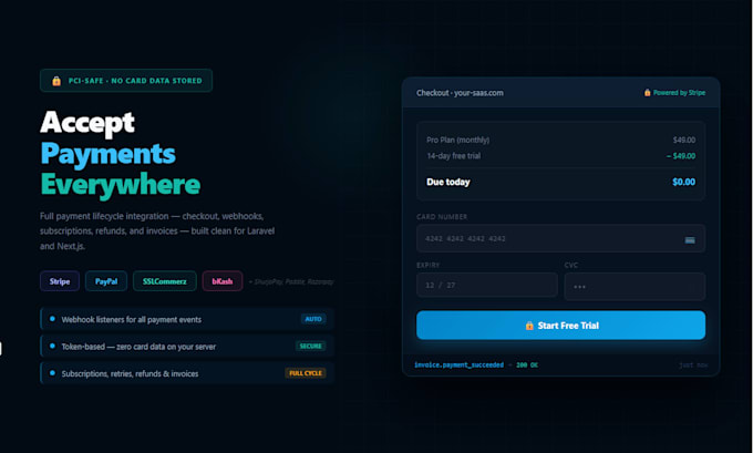 do payment gateway integration