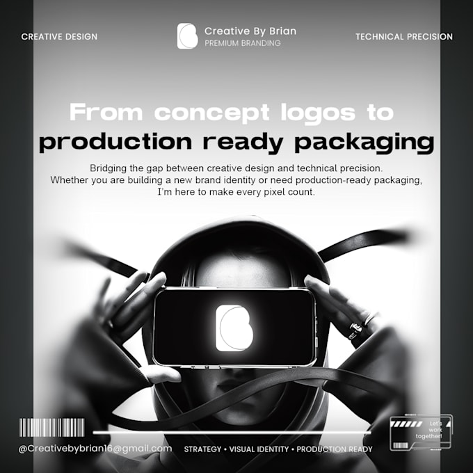 create your premium brand identity and packaging design