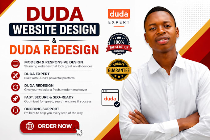do duda website design, duda website redesign duda bug fix and duda maintenance