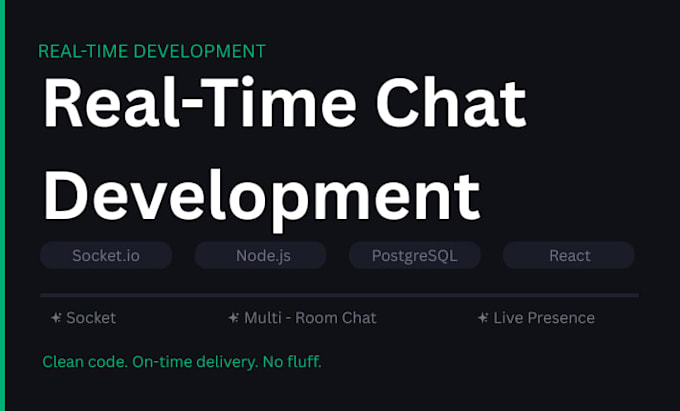 build a real time chat feature using socketio and nodejs