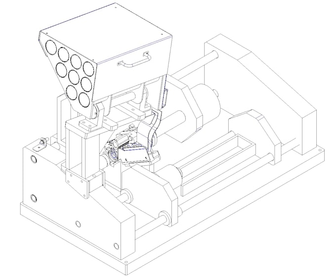 design automatic bearing loading mechanism