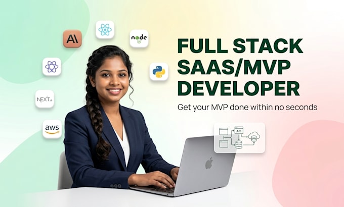 build saas mvp web app react node ai