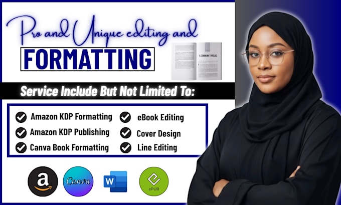 do amazon KDP book formatting kindle ebook formatting paperback book formatting