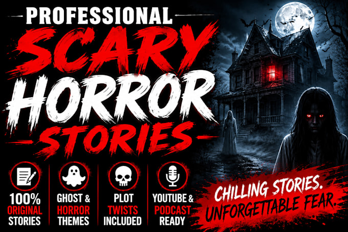 write scary horror stories
