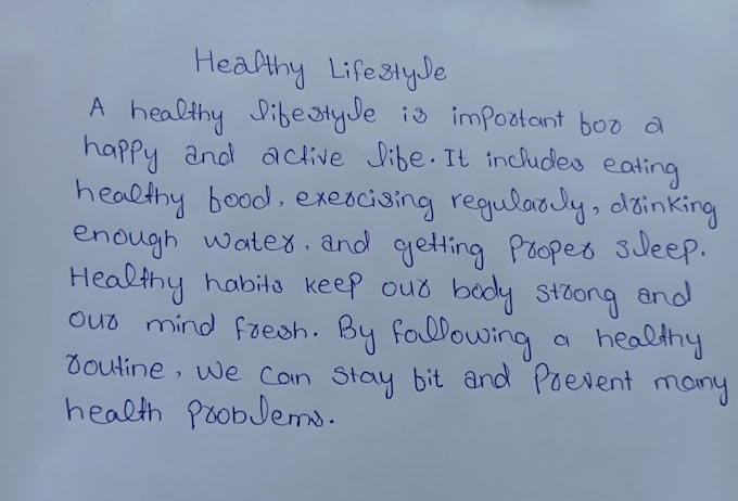 do neat, clear, and beautiful handwriting