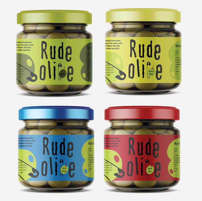 design a packaging label for your product