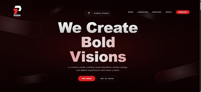make a attractive website for you