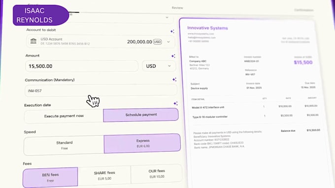 create saas product animation video, demo UI software, app walkthrough explainer
