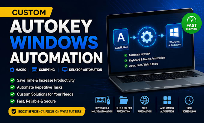 create custom autohotkey ahk script macros and windows automation