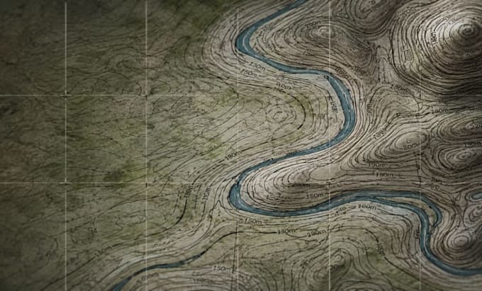 draw topographic contour lines and create professional topo maps