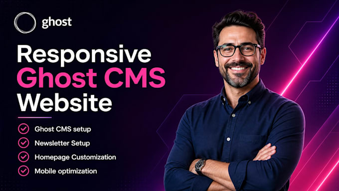 build ghost cms website clone ghost website cms ghost blog newsletter
