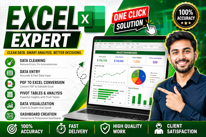 clean , format , split , merge excel data