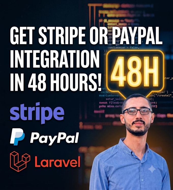 integrate stripe or paypal into your laravel app securely in 48 hours