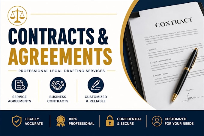 draft professional legal contracts and agreements