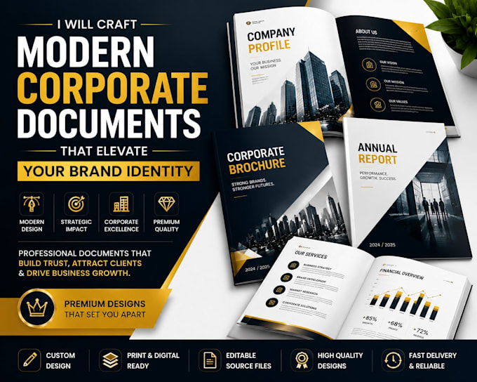 craft modern corporate documents that elevate your brand identity